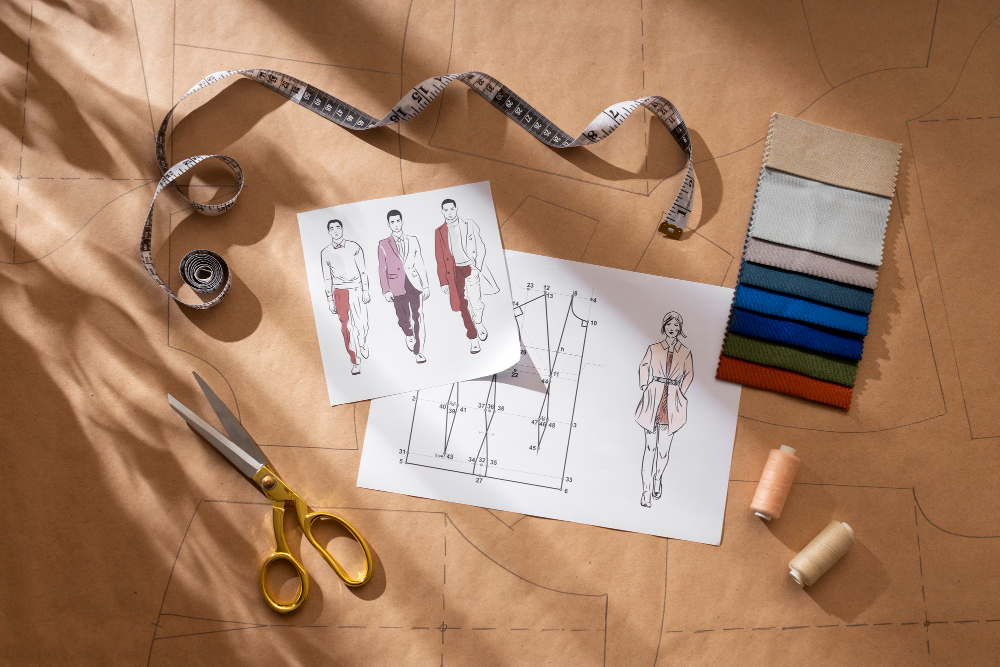 Метод наколки в моделировании одежды: этапы