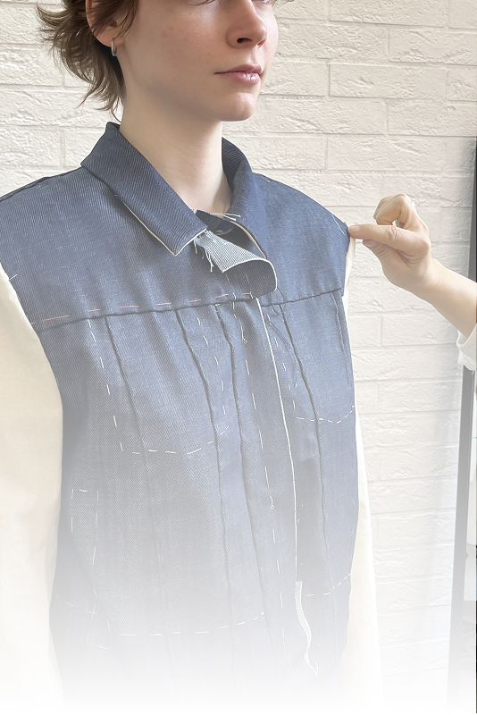 Сажать изделия на свою фигуру